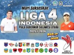 Pemprov Sulut Mendukung Penuh Kompetisi Liga 4 Piala Gubernur YSK Tahun 2026