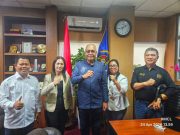 Ketua PWI Sulawesi Utara Sowan ke Ruangan Ketua Umum PWI Pusat di Lantai 4 Gedung Dewan Pers Jakarta