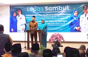 H. Mamat, S.E., M.M. Resmi Jabat Camat Pamulang, Mohon Dukungan Penuh Semua Unsur Pemerintah dan Tokoh Masyarakat Kec. Pamulang